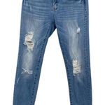 Kancan Womens Distressed Ankle Jeans Size 27 Photo 0