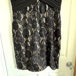 Scarlett  Nite Womens Black Size 14 Lacey Elegant Formal Dinner Event‎ Dress Photo 2