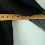 Max Studio  Y2k Chunky Black Gray Color Block Open Front Cardigan‎ Sweater Size L Photo 5