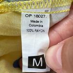 Maaji Strapless Long Smocked Tiered Maxi Dress Floral Hamilton Bay Print Size M Photo 5