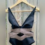 River Island Metallic Wrap Swimsuit Photo 2