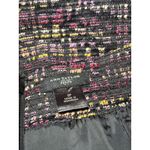 Ann Taylor Petites 0P Purple Black Colorful Tweed Pencil Skirt Back Zip Slit Photo 5