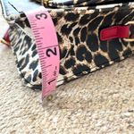 Betsey Johnson Top Handle Crossbody in Leopard/Red Photo 7