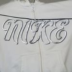 Nike Vintage Y2K  Spellout White Jacket Photo 3