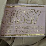 VTG 70s Retro Fall Leaves Tan Nylon Shoulder Bag Canvas Strap Women’s Medium Bag Photo 11