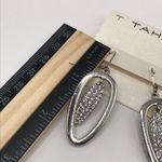T Tahari Vintage Crystal Drop Earrings Glamorous Elegant Jewelry Photo 5