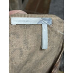 Classiques Entier  Brown Animal Print Silk Cashmere Blend Cardigan Sweater Sz L Photo 10