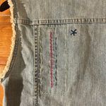 Roxy  Denim Vest/Front Pockets/Embroidered front & Back Size Lg-NWTS Photo 7