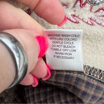 Christopher & Banks VTG  Fleece Woodland Winter Christmas Beige Vest Appliqué L Photo 4