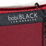 Bobi NWT Wine Velvet Dress Size Small Photo 3