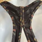 Athleta  Contender Printed Bra Ancient‎ Forest Leopard Size L Yoga Workout Gym Photo 5