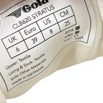 Gola Stratus Sneaker Vegan Leather Off White & Sun Yellow Size 8 Photo 5