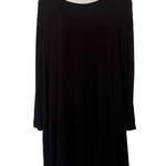 Joan Vass Swing Dress Sz S Lagenlook Minimalist Flowy Whimsigoth Asymmetric New Photo 0