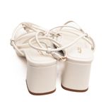 ALDO - Off White Harmonni block heel strappy sandals Photo 6