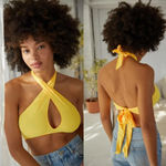 Urban Outfitters Out From Under Sorelle Twist Halter Bra Top Size Large NWOT $39 Photo 7