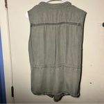 Max jeans  Olive Green Sleeveless Vest Photo 1