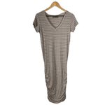 prAna Foundation Striped V Neck Dress Size XS Photo 1