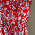 ZARA  Floral Ruffle Sleeve Maxi Dress | S Photo 2