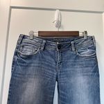 Silver Jeans  Co. Vintage Tia Bootcut Jean Mid-Rise Medium Wash Embroidered 32x32 Photo 2