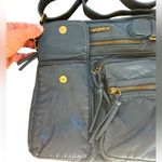Montana West  Crossbody Bag for Women Soft Washed Faux Leather Multi Pocket Blue Photo 5