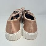 EXPRESS  pink satin platform sneakers size US 8 NWT Photo 3