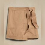 Banana Republic  linen-cotton mini skirt Photo 1