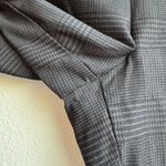 Nanette Lepore  Plaid Black Gray Pull On Office Career Casual Pants Size Medium Photo 1