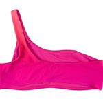 Surf Style Pink Ombre One Shoulder Bikini Top Size XL Photo 1