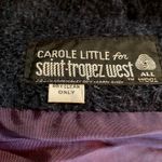 Saint Tropez West Carole Little Saint-Tropez West Vintage Blue Wool Blazer Womens Small Photo 11