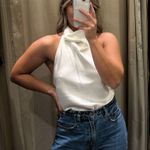 ZARA Satin Halter Top Photo 0