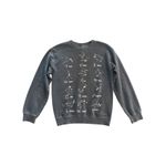 PS/LA Astrology Graphic Crewneck Sweatshirt Gray Zodiac Signs Women’s Medium Photo 1