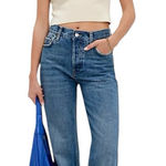 Free People WE THE FREE Holly High Rise Bootcut Jean Thames NEW Photo 0