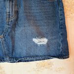 Levi's Levi’s denim mini skirt in blue medium wash jean distressed size 30 Photo 1