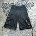 Nike Fit Dry Cargo Shorts Capris Black Pink XS Photo 0