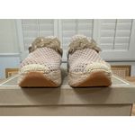 Dolce Vita Jhenee Espadrille Perforated Taupe Suede Sz 8 NIB Chunky Chain Detail Tan Photo 6