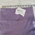 Gymshark szS lavender high waisted leggings w/cutouts & derrière stitching EUC Photo 5