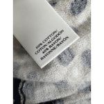 Ann Taylor  Cardigan‎ Womens L Navy Tan Black Polka Dot Long Sleeve Knit Photo 7