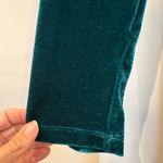 Soft Surroundings Velvet Green Teal Cowl Neck Drape Tunic Blouse Size XL Photo 3