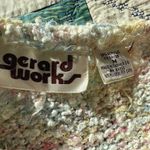 Vintage Sweater Vest Womens Size M Pastel Rainbow Fuzzy Knit Size M Photo 3