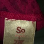 SO  S Racerback Pink Lace Back Accent Tank Top Photo 2