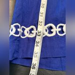 Banana Republic  Royal Blue and White dress/coverup. Size M Photo 10