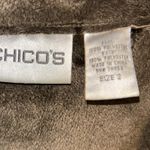 Chico's Chico Women’s Faux Suede Vest Size 2-EUC Photo 1