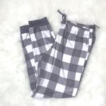 PJ Couture -Gray & White Buffalo Plaid PJ’s-“Up to Snow Good”-NWT-Med. Photo 3