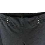JM Collection Womens Pull On Pants Trousers Studded Stretch Gray S Photo 1