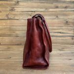 Lord & Taylor Vintage Leather Handbag Brown Photo 1