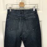 3x1 Women's Medium Wash High Rise Cut Off Raw Hem Straight Leg Jeans Size 26 Photo 6