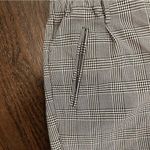 ZARA Black and White Houndstooth Pants Photo 5