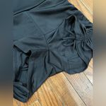Forever 21  Black Ruched Long Sleeve Dress Photo 3