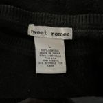 Sweet Romeo Black Sweater L Photo 4