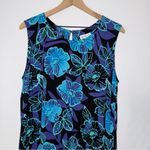 Coldwater Creek Floral Beaded‎ Fairy Boho Knee Length Sleeveless Dress Photo 2